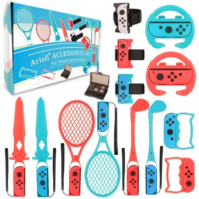 Nintendo Switch Sports Kit - 14 in 1 Switch Sports Bundle, View more