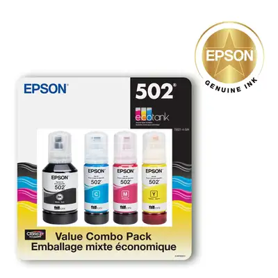 Epson EcoTank 502 Ink Bottles Value Club Pack, View more