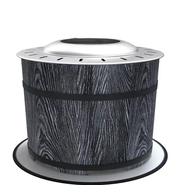 Smokeless Fire Pit, Portable Camping Bonfire Stove with Mat in BBQs & Outdoor Cooking in Markham / York Region - Image 3