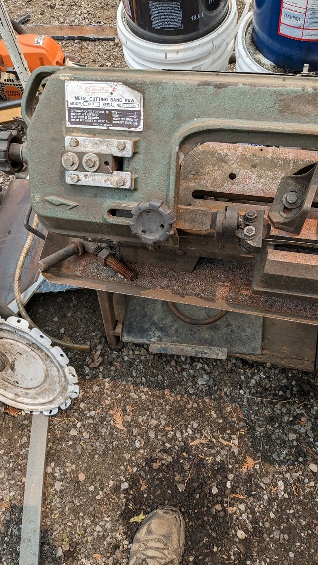 Johnson Saw Style Metal Band Saw. Power Tools Peterborough Kijiji