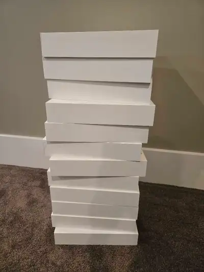 Ikea Lack Corner Shelves, View more