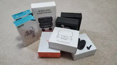 Assorted Brand New Earbuds, View more