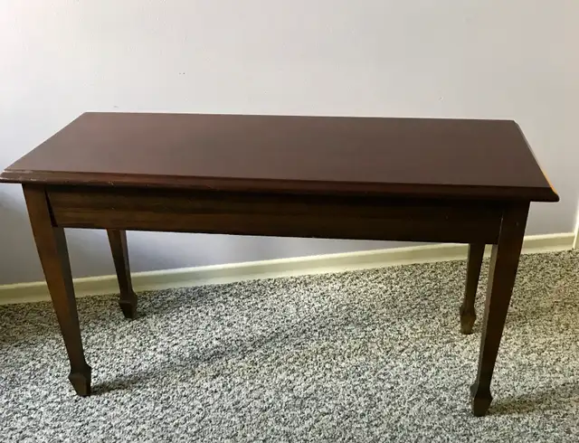 Antique Mahogany Piano Bench in Other in Calgary - Image 4