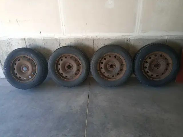 Winter Tires on Steel Rims in Tires & Rims in Kitchener / Waterloo - Image 2