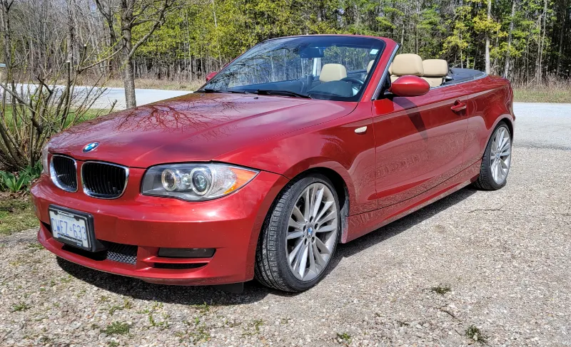 Bmw 128i convertible, 2009 safetied