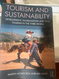 Tourism and sustainability textbook. university of guelph