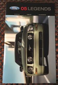 2005 Ford Legends Car Brochure - Mustang Thunderbird GT