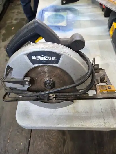 Mastercraft corded circular saw 7 1/4, View more