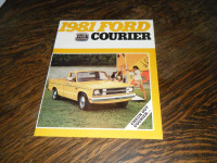 Ford 1981 Courier Truck  Sales Brochure