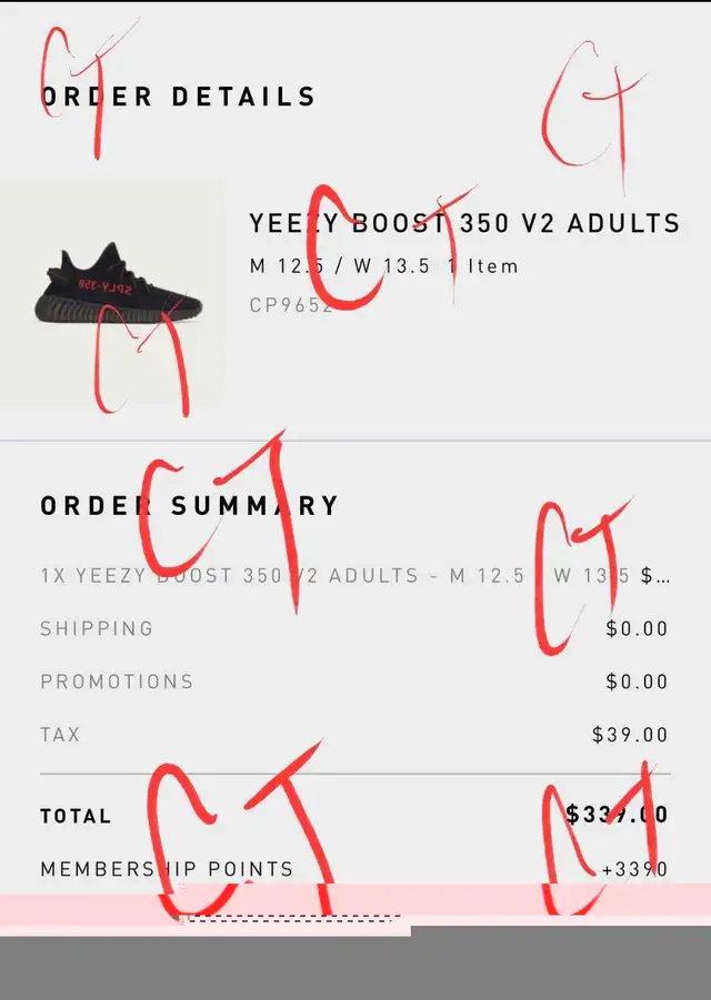 Adidas Yeezy Boost 350 V2 Bred sz 12.5 NEW in Men's Shoes in Markham / York Region - Image 11