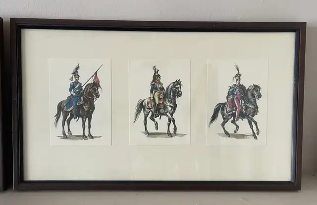 THE PICK UP : CROW FOOT LIBRARY(NW )  PAIR OF VINTAGE PRINTS OF in Home Décor & Accents in Calgary - Image 3