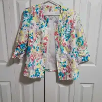 Tanjay spring jacket size 12 petite 