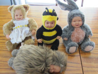 Anne Geddes Baby Animal Doll Lot 2002