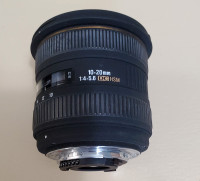 Sigma 10-20mm f/4-5.6 EX DC HSM For Nikon DX cameras