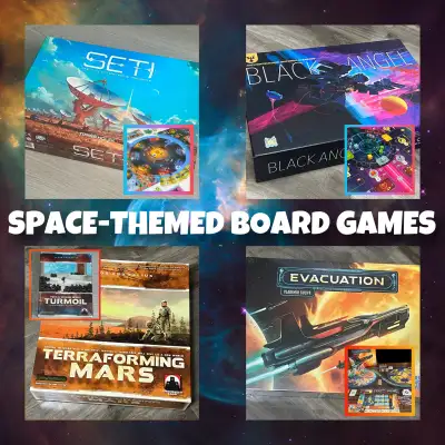 Space-themed modern board games for sale, View more