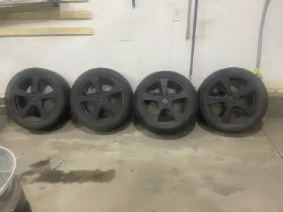 Set of 4 winter tires in fair used condition. • Nokian Hakkapeliitta R2 • 235/15 R 18 • 18 x 8 in Co...