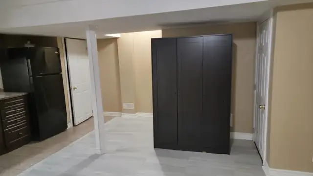1 Bedroom Basement Apartment at Keele Street and McNaughton Rd