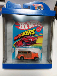 HOT WHEELS '40's WOODIE 1980 COMMEMORATIVE REPLICA DIECAST MINT 