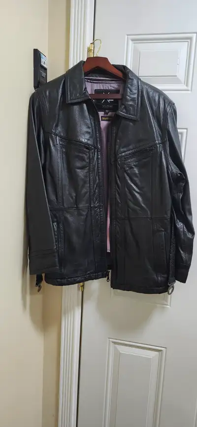Woman leather jacket, View more