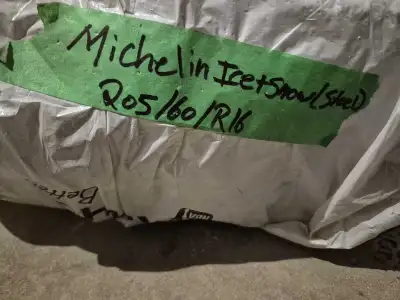 I'm selling a set of Michelin Ice + Snow winter tires, size 205/60R16, complete with steel rims. The...