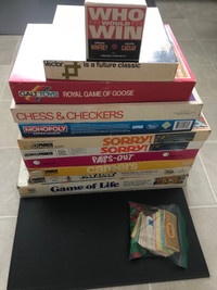 Vintage Parker brothers board games $5ea sorry monopoly vector