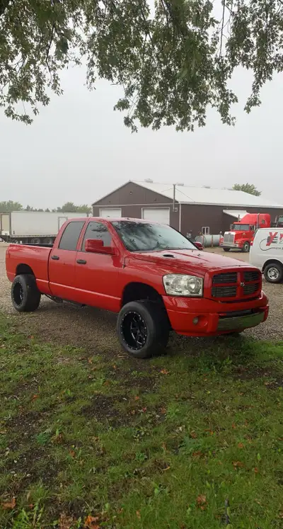 2006 dodge ram cummins. Came up from the states ( New Jersey). Was a drag truck, guy I bought it off...