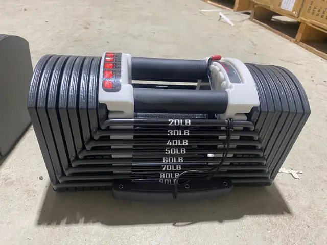 New! PowerBlock Adjustable Dumbbells 0–90 lbs Pair warranty in Exercise Equipment in Edmonton - Image 3