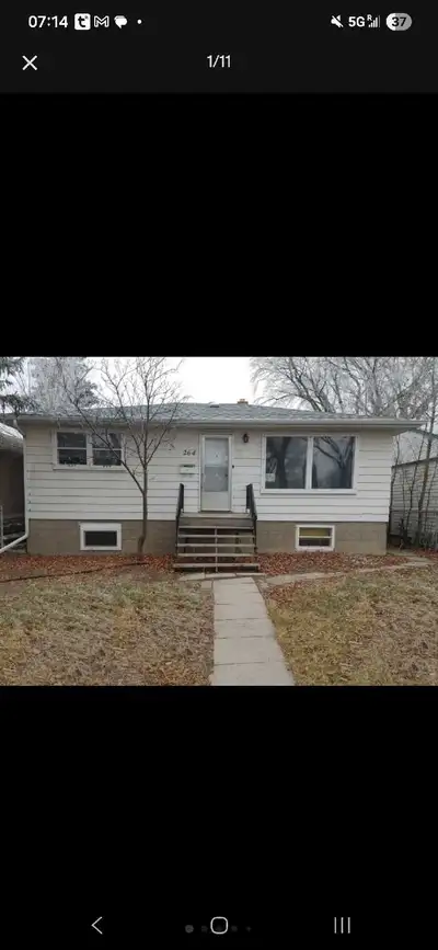 Please TEXT only to Ron 3069993663 3 bed room 2 bath, finished basement 1 garage, AC. Full house. Ut...