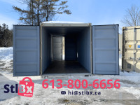20FT New Shipping Containers with Double Doors- OTTAWA AREA