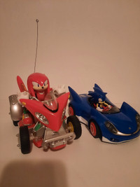 Sonic & Knuckles Racing Action Figures