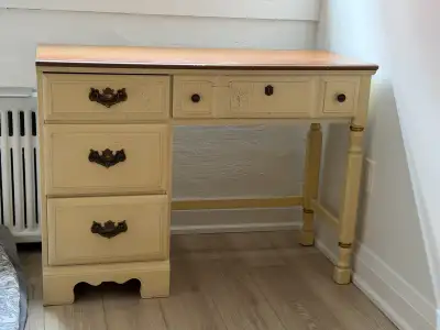 Vintage Wooden Writing Desk, View more
