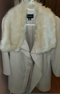 Club Monaco Fur Coat - Size M