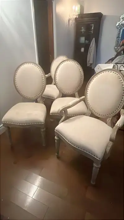 4 dining chairs, View more