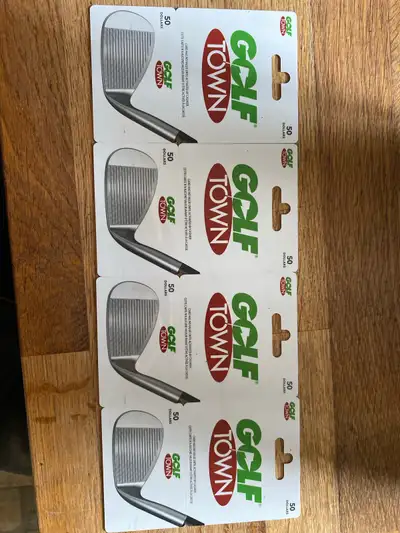 $200 worth of golf town gift cards, View more
