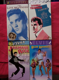 4 Elvis (VHS) movies