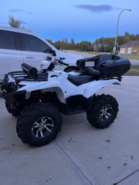 2018 700 Yamaha Grizzly SE EPS with 4S Tracks