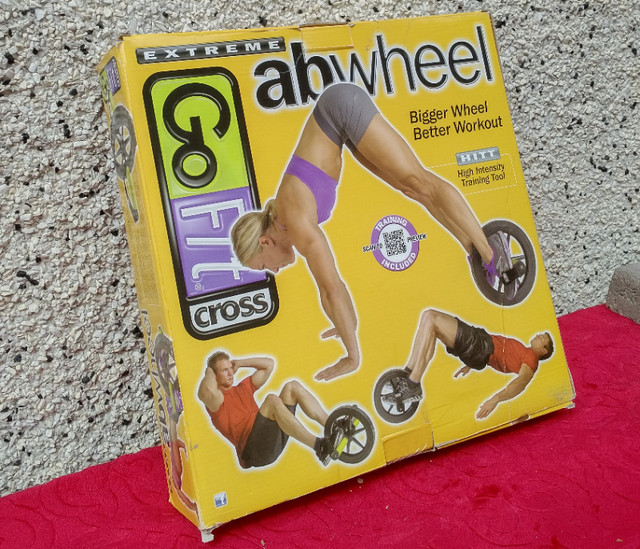 GoFit Extreme Ab Wheel for Core Conditioning/Balance/Strength in Exercise Equipment in Calgary