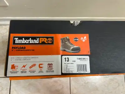 New Timberland PRO Payload 6" Composite Toe Boots - Size 13, View more