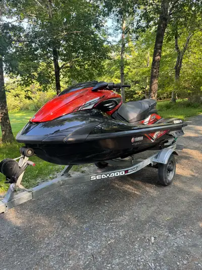 Asking $8500, open to reasonable cash offers. 2014 Yamaha Waverunner FZS SVHO. 3 seater with boardin...