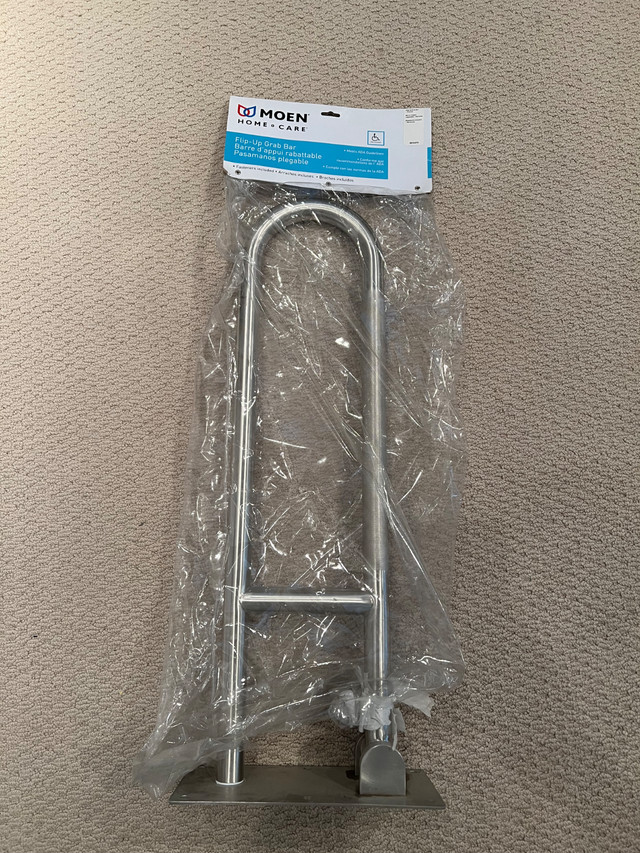 Moen Flip Up Bathroom Grab Bar - ADA Compliant in Health & Special Needs in Calgary