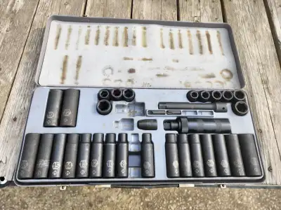 Mastercraft Maximum Impact Socket Set W Impact Screwdriver Case, View more