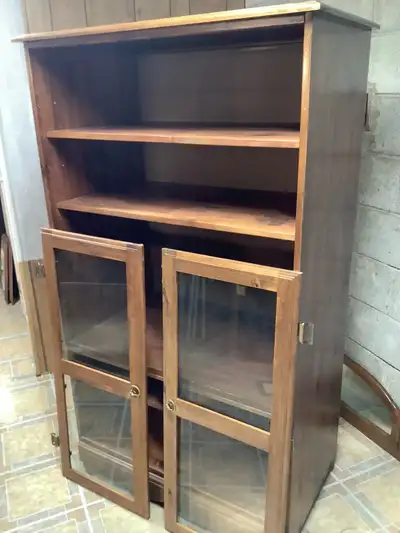 Solid Pine Armoire/Entertainment Cabinet, View more