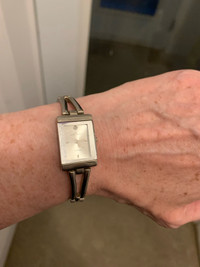 Pretty Anne Klein bracelet watch (needs new battery)