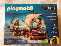 Playmobil  pirates -  pirate raft (6682) - NEW in sealed box