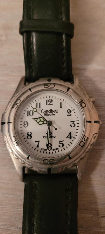 Cardinal NiteLite  quartz wrist watch, View more