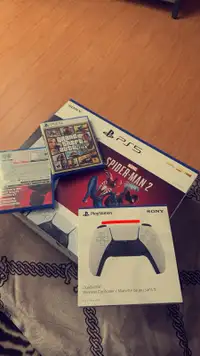 Brand new ps5 5 months old with 4 games