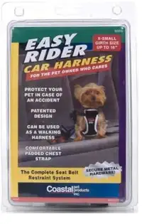 Coastal dog car seatbelt harness (XS)