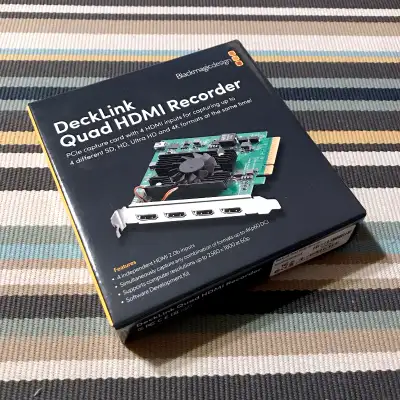 DeckLink Quad HDMI Recorder PCIe card, View more