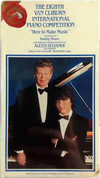 The Eighth Van Cliburn International Piano Competition (VHS) NEW