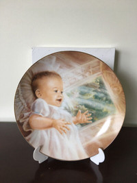 Baby’s 1st  painted collectable   plate